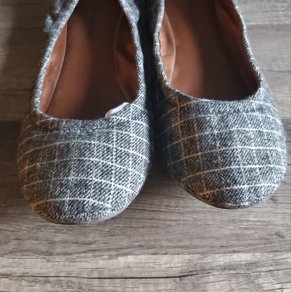 Lucky Brand Emmie Tweed Flats - Picture 6 of 10